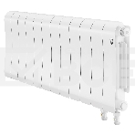 Радиатор биметаллический Royal Thermo Infinity 300 Bianco Traffico VR80 - 12 секц., фото 1