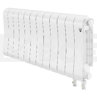 Радиатор биметаллический Royal Thermo Infinity 300 Bianco Traffico VR80 - 12 секц.