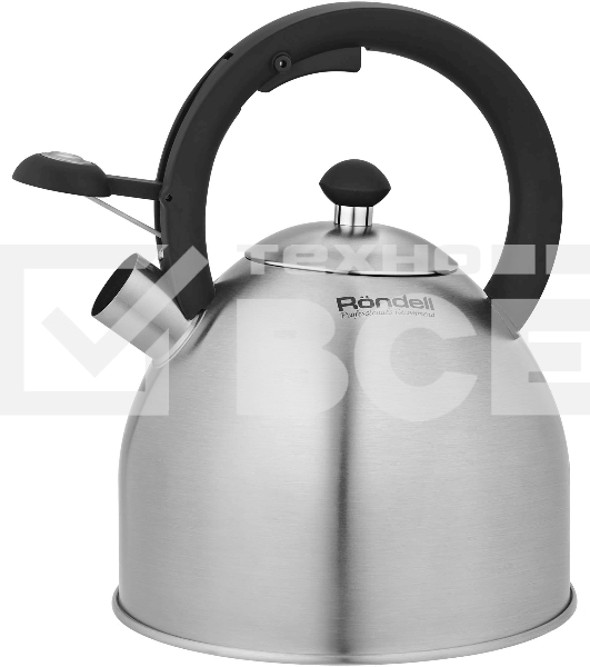 Чайник для плиты металлический Rondell Cassia RDS-1886 3.0 л. стальной