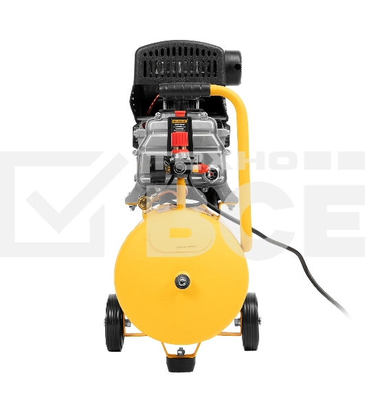 Компрессор воздушный Denzel DC1500/24 прям. привод, 1,5 кВт, 24 литра, 220 л/мин