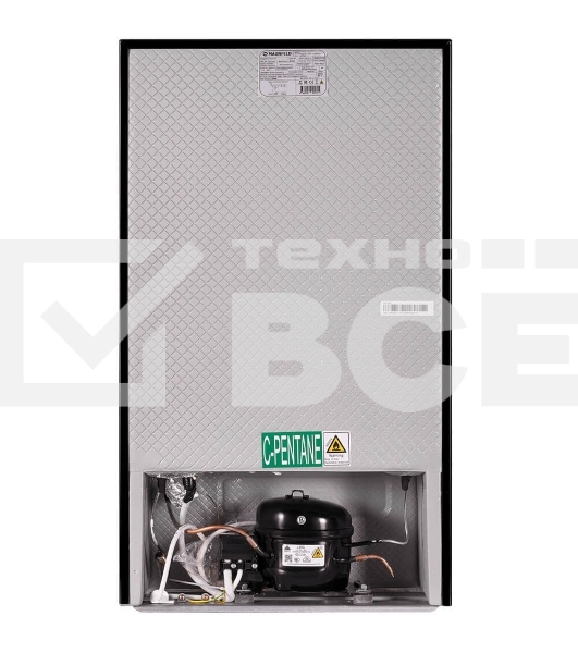 Холодильник Maunfeld MFF83RB черный однокамерный 85л