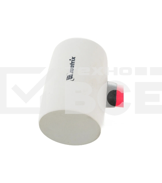 Киянка резиновая Matrix 11196 450 г, белая резина, фибергласовая рукоятка