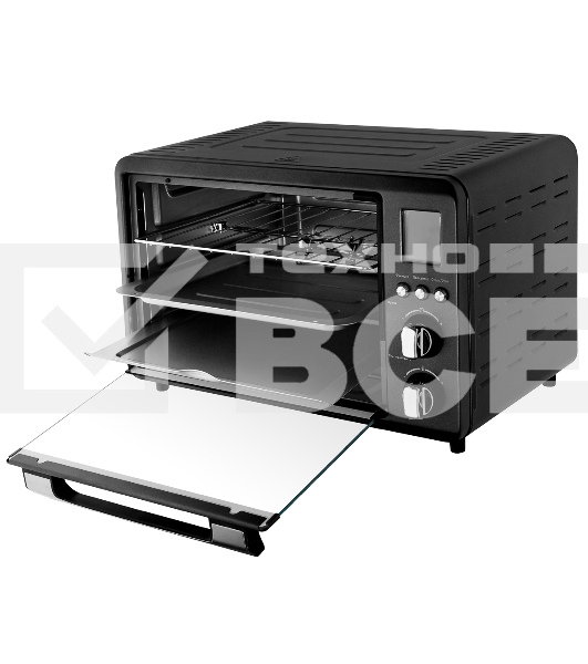 Мини-печь BRAYER BR2601 Мощность 1500 Вт Объем 25 л