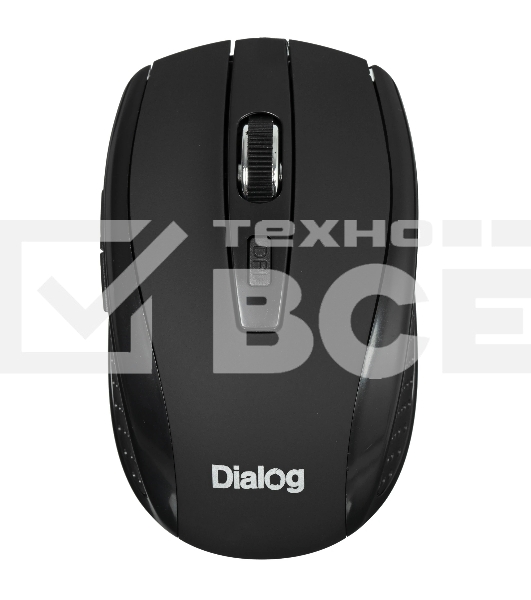 Комплект клавиатура+мышь Dialog Pointer KMROP-4020U беспроводной, USB, 1600 DPI, чёрный