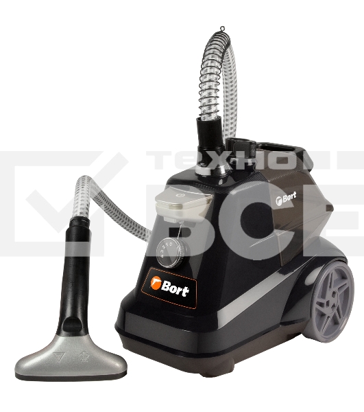 Отпариватель Bort Comfort + Black Edition черный, 2350 Вт, 70 г/мин, 3000 мл