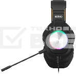 Гарнитура MARVO HG9084 Pulz 80 чёрный, проводная, USB, подсветка, фото4