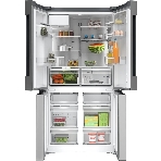 Холодильник Bosch KFI96APEA нержавеющая сталь трехкамерный 375/199л морозилка снизу, No Frost, Side by Side, фото2