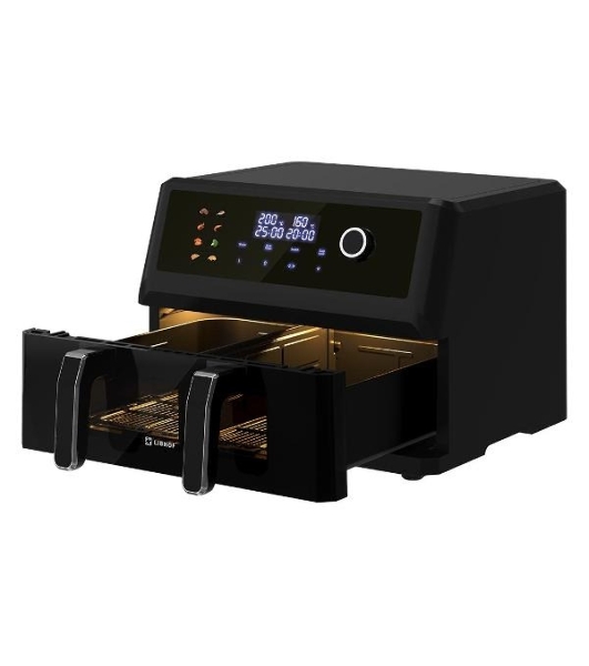 Аэрогриль Libhof AFB-11D черный, 1700 Вт, 11 л, сенсор, 9 программ