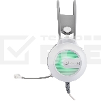 Наушники с микрофоном Оклик HS-L300G White белый 2.2м мониторные USB оголовье (1796952), фото7