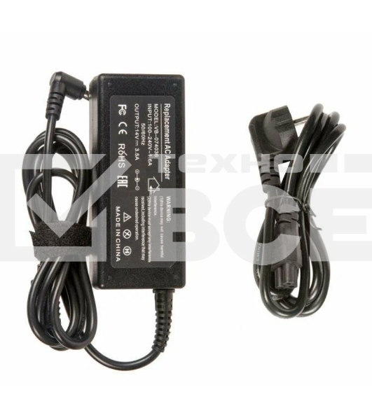Блок питания для монитора и телевизора LCD 14V 3.215A, 45W (6.5x4.4mm) OEM