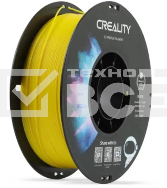 Пластик для принтера 3D Creality 3301030033 PETG d1.75мм 1кг 1цв. желтый