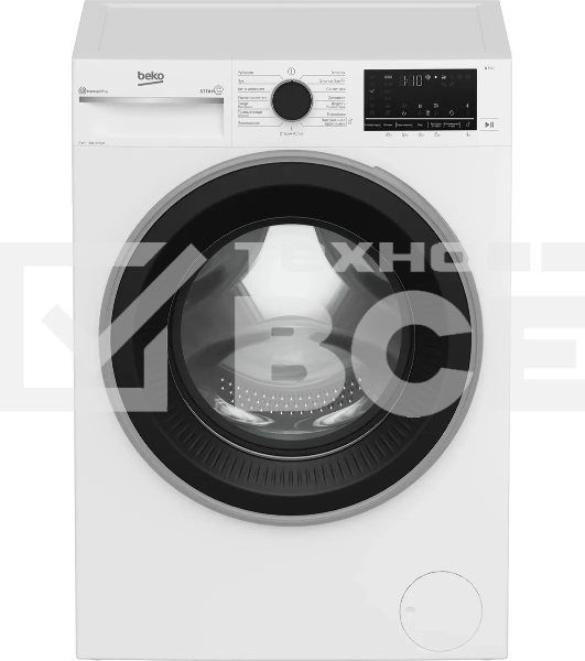 Стиральная машина Beko B3WFR572WB белый, загрузка фронтальная 7 кг, 1200 об/мин., класс: А