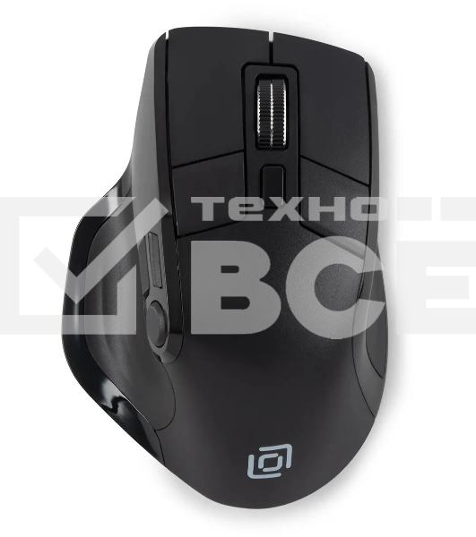 Мышь беспроводная Oklick 502MW черный, 2400 dpi, радиоканал, Bluetooth, USB, кнопки - 9