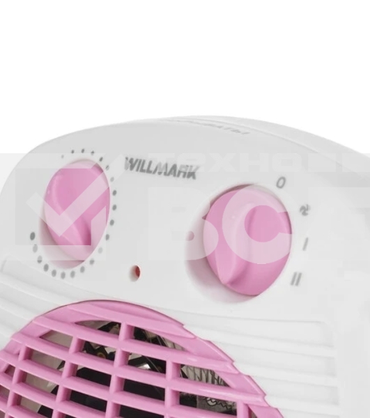 Тепловентилятор Willmark FH-125P, белый, 2000 Вт, 15 м2, термостат