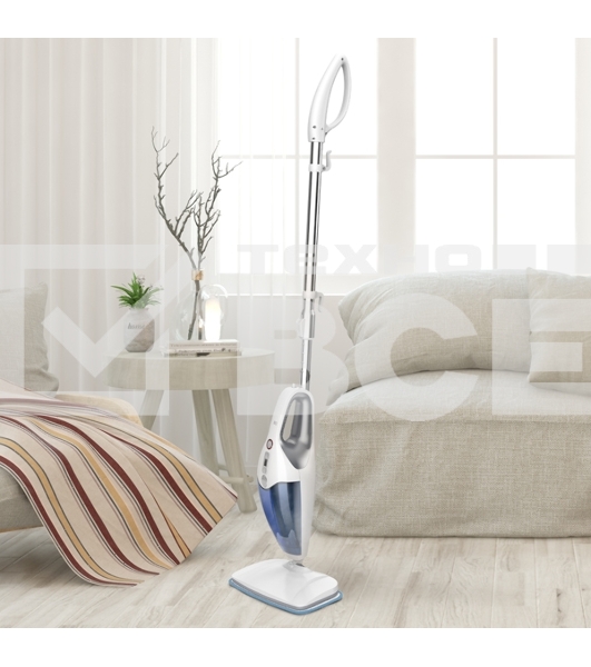 Паровая швабра BQ SM2009 White-blue, 1400 Вт