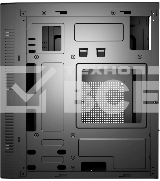 Компьютерный корпус Bloody BD-CC101 черный без БП mATX 1x80мм 1x92мм 2x120мм 2xUSB 2.0 1xUSB 3.0 audio