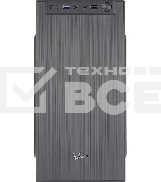 Компьютерный корпус Aerocool/Formula Cs-108-S-BK-v1 (mATX, без БП, USB 3.0 x1, USB 2.0 x1, 8cm black fan x1)