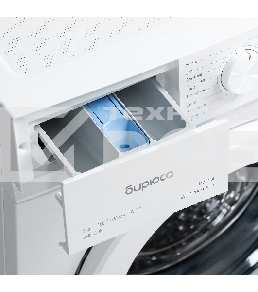 Стиральная машина Бирюса WM-SM510/08 белая, загрузка фронтальная 5кг, 1000 об/мин., класс: A+++