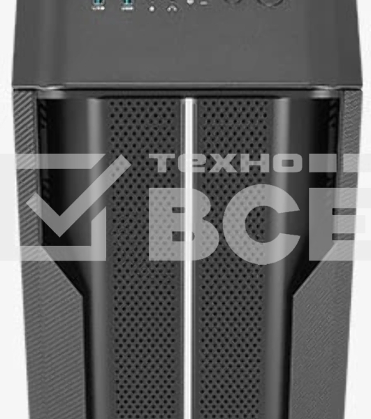 Компьютерный корпус Aerocool/Formula Splinter Duo-G-BK-v1 черный без БП mATX 2x120мм 2xUSB3.0 audio