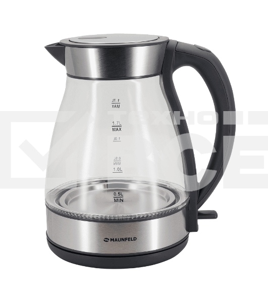 Чайник электрический Maunfeld MFK-634G.SP стекло прозрачное