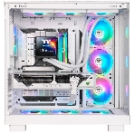 Система жидкостного охлаждения Thermaltake MAGFloe 420 Ultra Snow ARGB Soc-AM5/AM4/1200/1700/1851 белый 4-pin 34.5dB Al+Cu LCD Ret (CL-W452-PL14SW-A), фото2