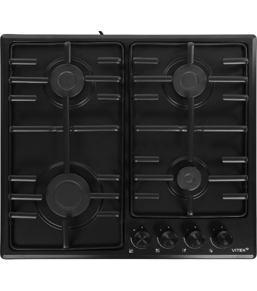 Газовая варочная панель Vitek VGH 6410 MBK черный