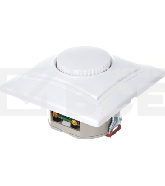 Светорегулятор поворот. СП КВАРТА IP20 ВСР10-1-0-КБ бел. IEK EDK10-K01-03-DM