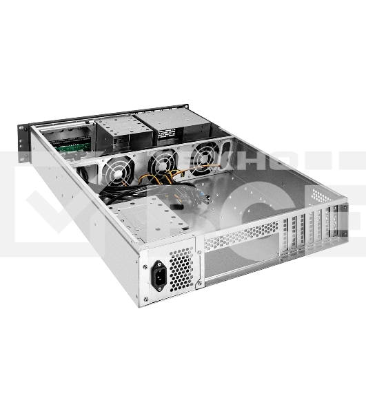 Серверная платформа ExeGate Pro EX293876RUS 2U650-06/2U2098L (RM 19', высота 2U, глубина 650, Redundant БП 2x1200W, USB)