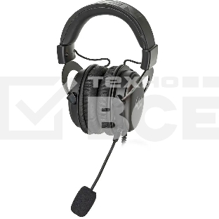 Гарнитура проводная игровая SVEN AP-G999MV с микрофоном серый (50 мм, мини-джек (стерео) O 3,5 мм (4 pin))