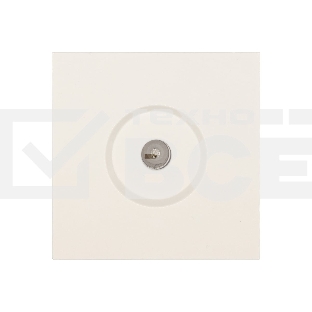 Розетка ТВ оконечная СП ZIMA IP20 слон. кость LEZARD 704-9088-130