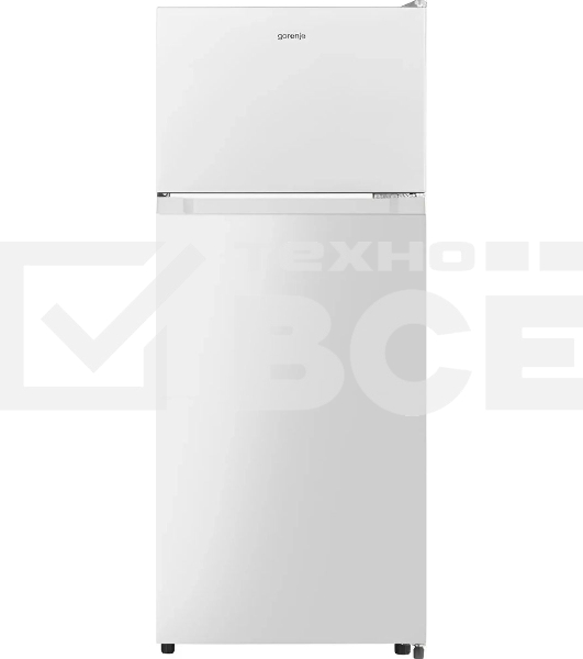 Холодильник Gorenje RF212FPW4 белый двухкамерный 96/28л морозилка сверху