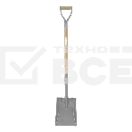 Лопата совковая профессиональная Palisad LUXE 230х290х1250 мм, увеличенный наступ, ясень, EFP, фото4