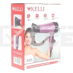 Фен Kelli KL-1109 фиолетовый/черный, 2000 Вт, фото5