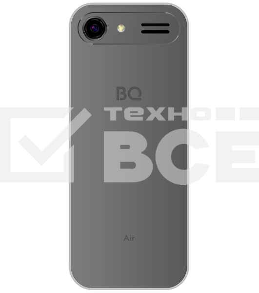 Мобильный телефон BQ 2843 Air темно-серый
