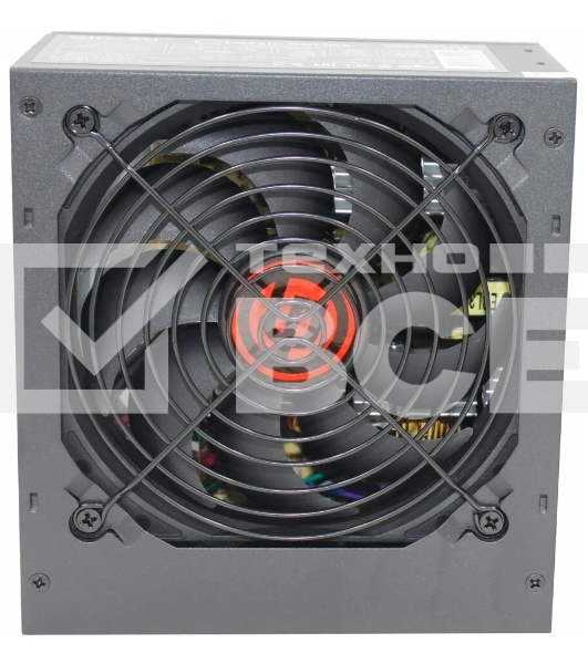 Блок питания Ginzzu CB600 12CM black,24+4p,2 PCI-E(6+2), 4*SATA,3*IDE,оплетка MB, кабель питания