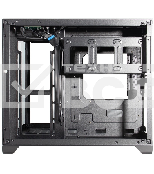 Компьютерный корпус 1STPLAYER MEGAVIEW MV6-T Black / mATX / MV6-TP-BK