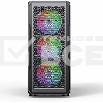 Компьютерный корпус Accord 3338 черный без БП ATX 1xUSB2.0 1xUSB3.0 1xUSB3.1 audio bott PSU, фото4