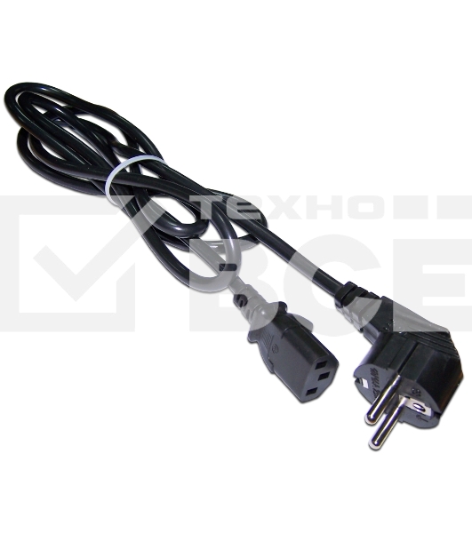 Шнур питания Lanmaster LAN-PP13/SHA-7.0-BK C13-Schuko проводник.:3x0.75мм2 7м 220В 10А черный