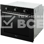 Духовой шкаф газовый DeLonghi FG 6 NL RUS чёрный, фото3
