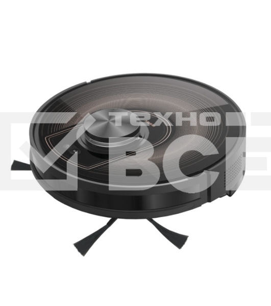 Робот-пылесос Centek CT-2740 черный/коричневый, 2600 мAч Li-Ion, уборка сухая/влажная, пылесборник  контейнер 0.68 л