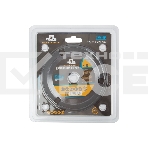 Диск пильный по дереву Fit, посадочный диаметр 22.2 мм, 3 зуба с карбидными вставками, мелкий зуб, 125 мм, фото7