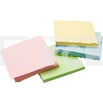 Блок для записей бумажный Silwerhof Daily Премиум 90x90x90мм, 80 г/м2, 4 цвета в упаковке, фото3