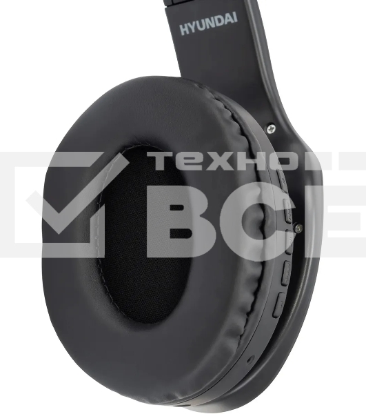 Гарнитура накладные Hyundai H-HP104 черный