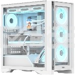 Компьютерный корпус AeroCool / Formula V Line Air Power G8 White, ATX, Dual Front Panels, TYPE-C*1, USB3.0*1, фото7
