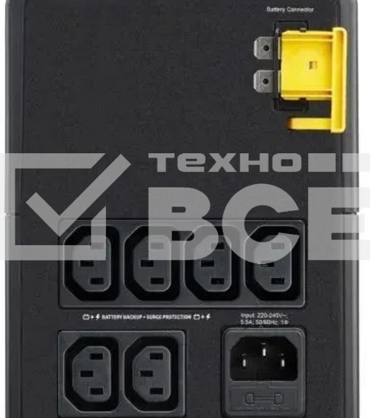 Источник бесперебойного питания APC Easy-UPS BVX1200LI 650Вт 1200ВА черный