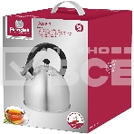 Чайник для плиты металлический Rondell Cassia RDS-1886 3.0 л. стальной, фото4