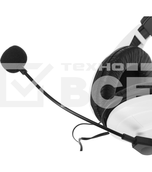 Гарнитура проводная Defender Gryphon 750 белый, кабель 2 м