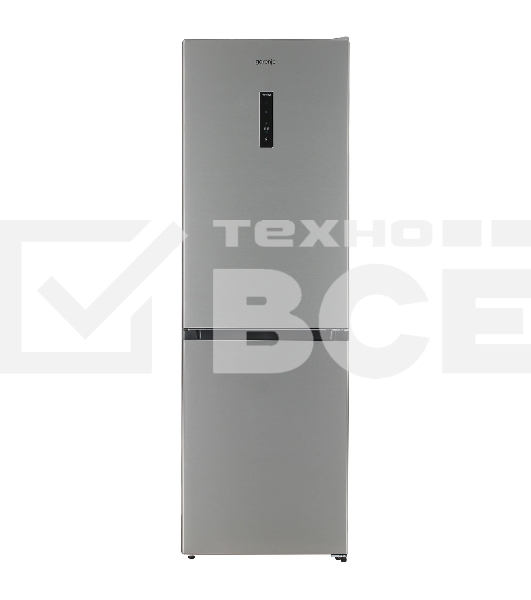 Холодильник Gorenje NRKP61EA2XL4 серебристый металлик двухкамерный 203/99л морозилка снизу, No Frost