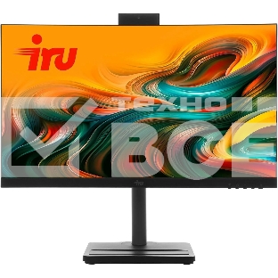 Моноблок IRU Tactio 24ID 24.5' Full HD i3 1215U (1.2) 8Gb SSD 256Gb UHDG Win 11Pro 64 GbitEth WiFi BT 90W Cam черный 1920x1080