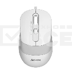 Комплект клавиатура+мышь A4Tech FStyler F1010 проводной, USB, 1600 DPI, белый/серый, фото5